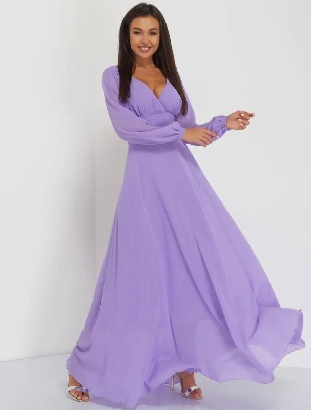 Длинное платье 48 размера