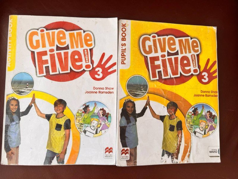 Два учебника английского языка Give Me Five 3
