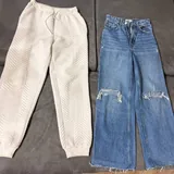 Спортивки Zara, джинсы H&M 1