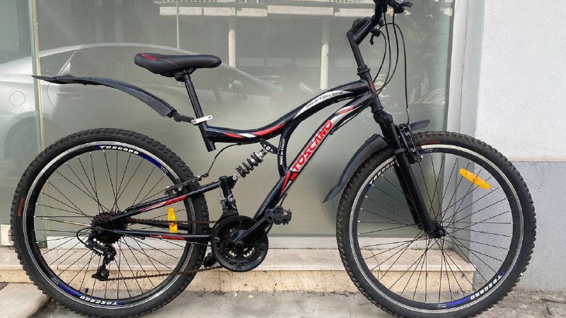 Велосипед TOSCANO с амортизаторами