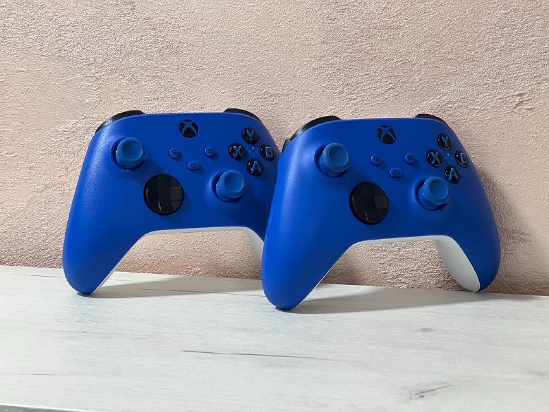 Оригинальные синие контроллеры XBox Wireless Controller