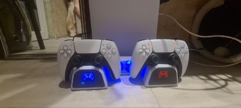 Подставка док станция для PS5 slim 2