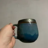 Блюдце с голубой каёмочкой и кружки 3