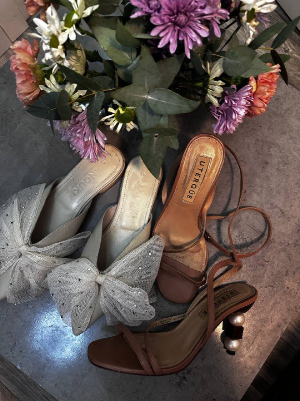 Мюли Anouki, босоножки Uterque размер 38