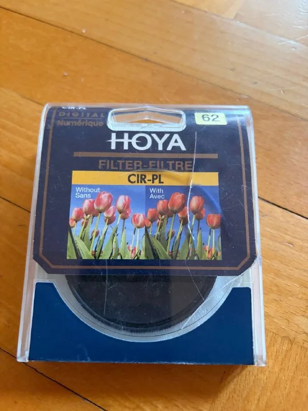 Hoya Circular Polarizer Filter 62 mm 1