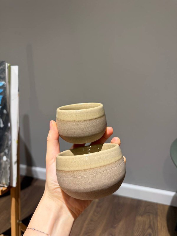 Чашка Nesterov ceramics 100 мл, 150 мл, Соусники 2 шт