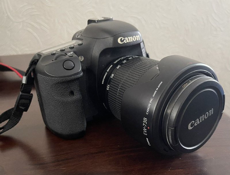 Цифровая зеркальная фотокамера Canon EOS 7D с объективом