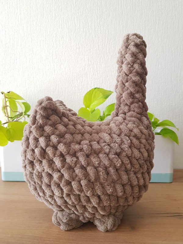 Вязаные игрушки котик, акула, карп кои белый и красный 2
