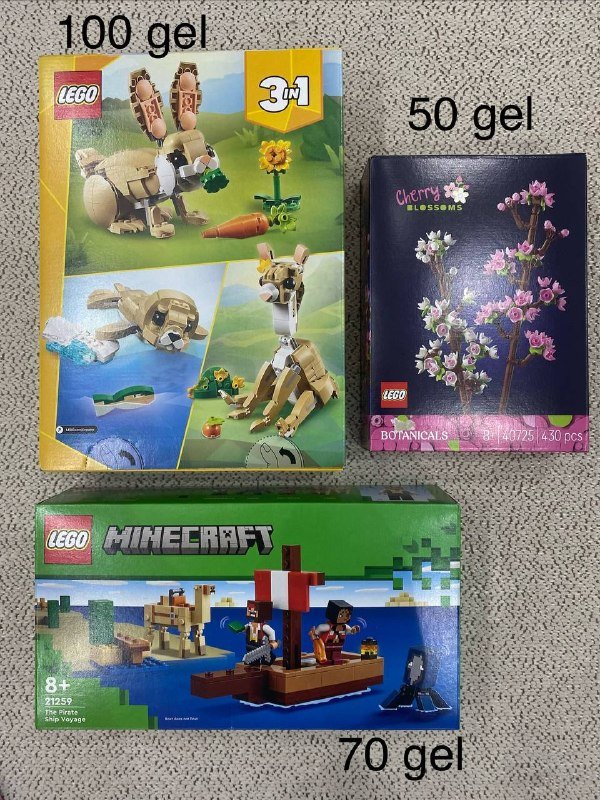 Пазлы, конструктор Minecraft, LEGO, кукла BFF, машинка 5