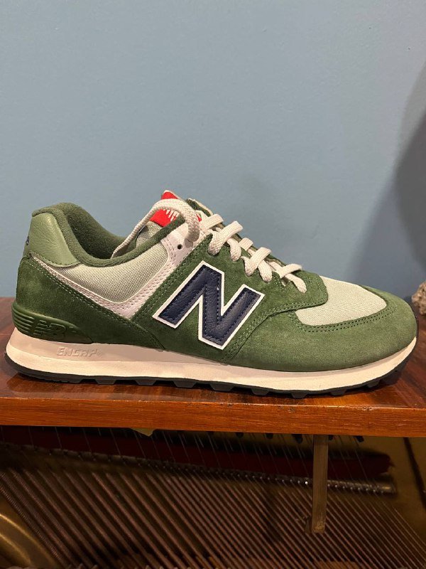 Кроссовки New Balance зелёные мужские