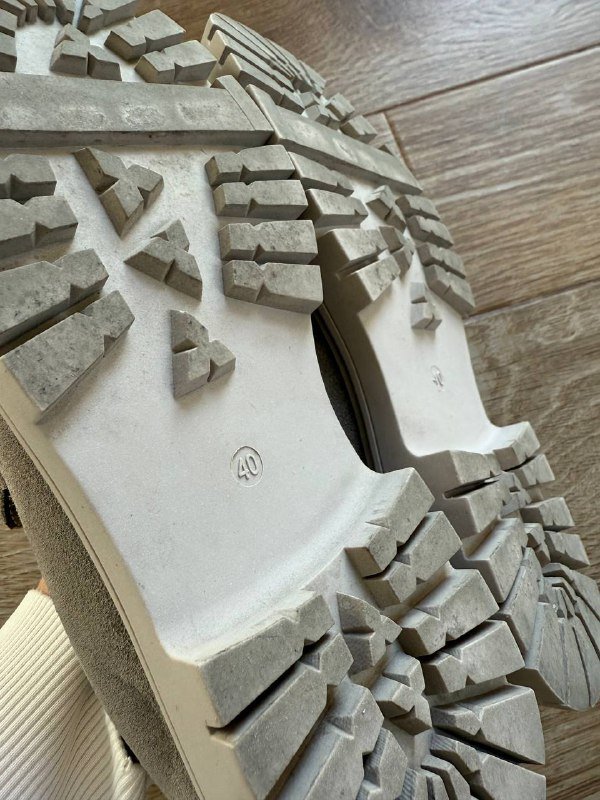 Женские лоферы из натуральной замши цвета капучино размер 40 4