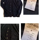 Zara trousers, Jako long-sleeve shirt, cycling polo shirt, Antony Morato cardigan 4