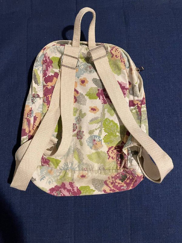 Небольшой рюкзак с цветочным рисунком 3