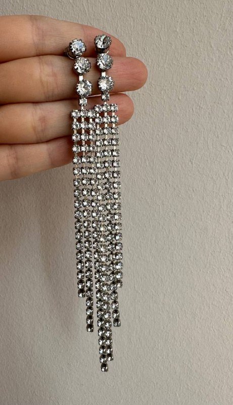 Серьги Isabel Marant с кристаллами 3