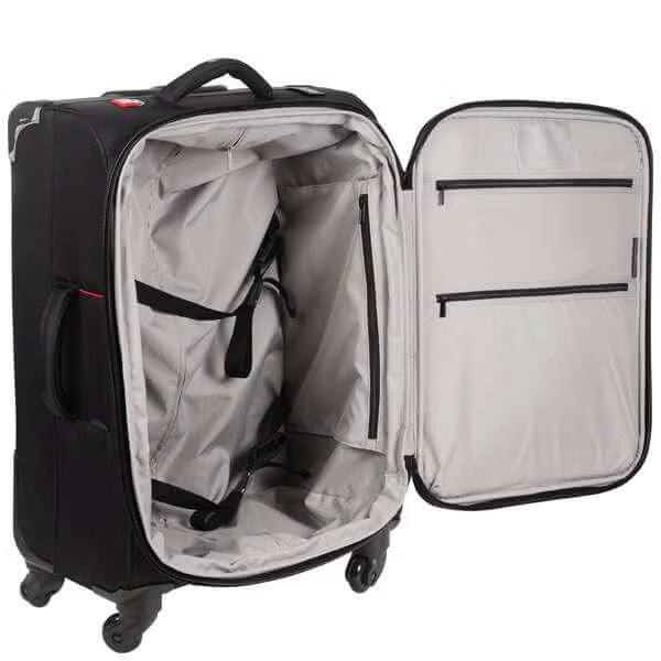 Delsey Fiber Lite 65Cm 4-колесный чемодан черный 5