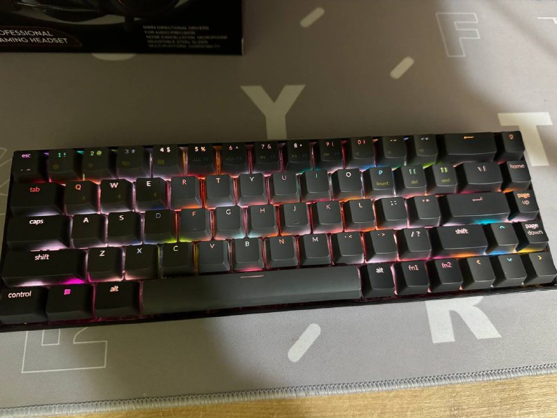 Монитор ASUS PB248Q, Клавиатура Keychron K6, Наушники