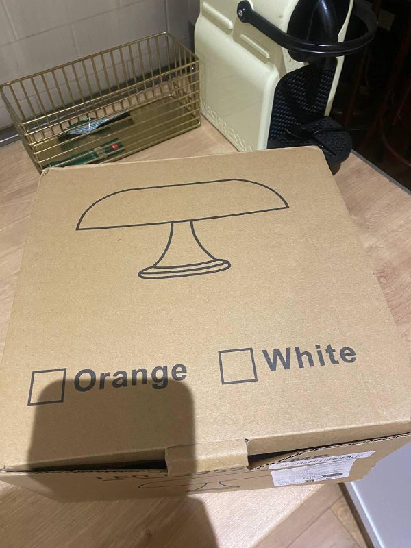 Оранжевая лампа 3 режима света 5