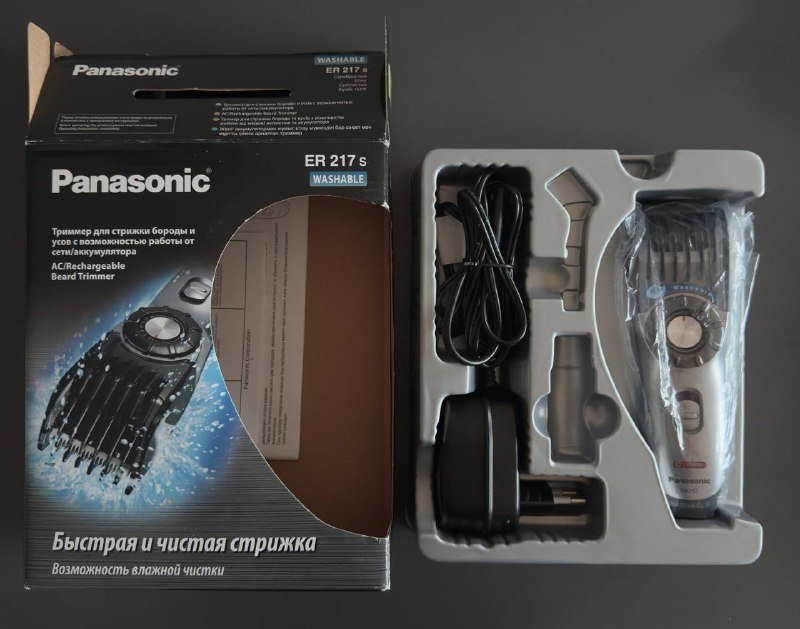 Триммер Panasonic ER 217 s, Philips OneBlade GP 2520