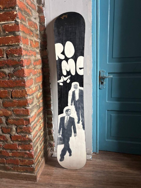 Сноуборд Rome Artifact, крепления SP Destroid, ботинки Burton Rampant 2