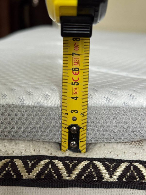 Тонкий матрас-топпер 160х200 см 6