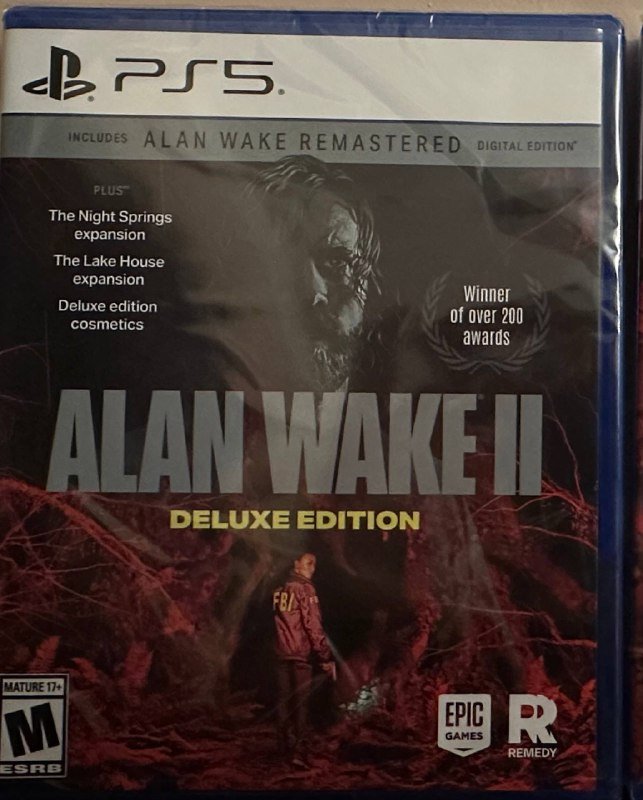 Alan Wake 2 Deluxe Edition для PlayStation 5