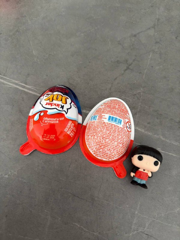 Уилл из киндер сюрприз с вкладышем и ниточкой