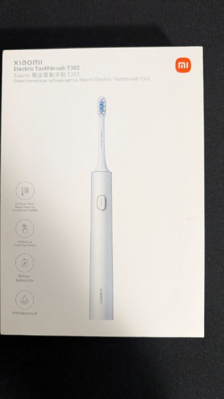Зубная щётка Xiaomi Electric Toothbrush T302, сменные насадки