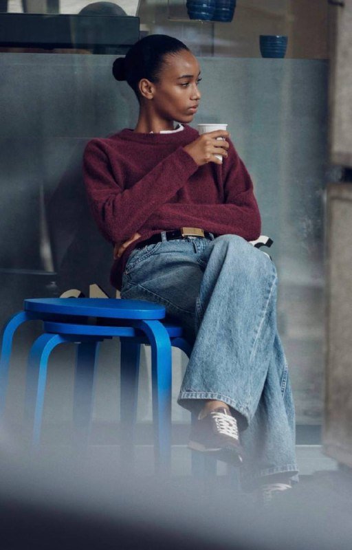 Куртка Zara, кардиган, платья голубое и оранжевое, топ, свитер 9