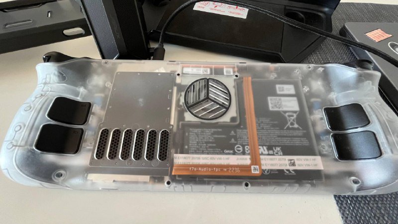 MODDED STEAM DECK LCD комплект с аксессуарами 3