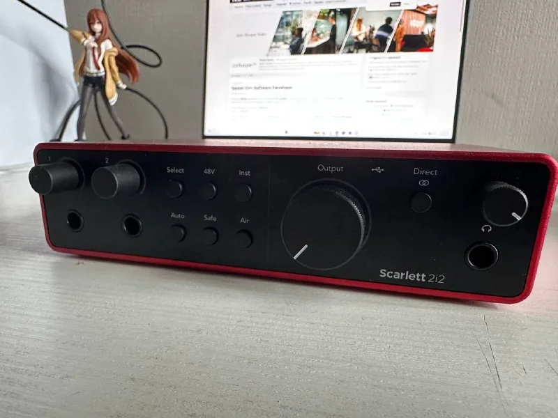 Аудиоинтерфейс Focusrite Scarlett 2i2 1