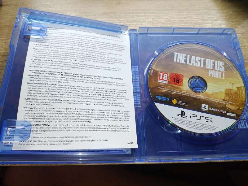 Диск The Last of Us Part 1 для PS5 в хорошем состоянии 2