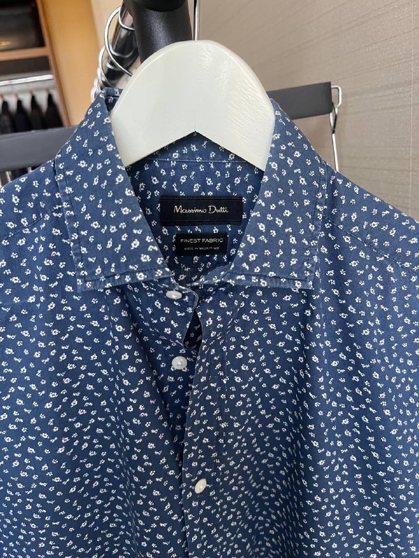 рубашка Massimo Dutti хлопок S 2