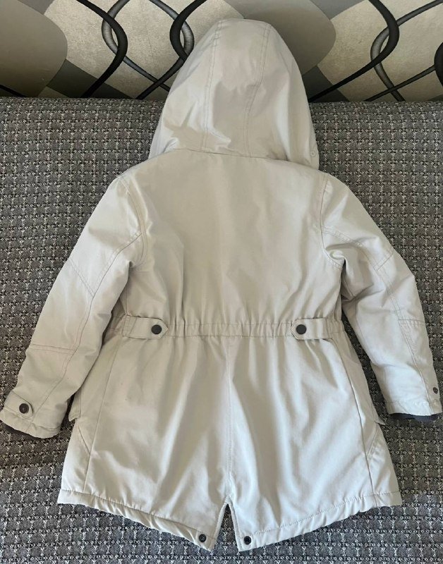 Зимняя куртка парка для девочки 1-2 класс 3