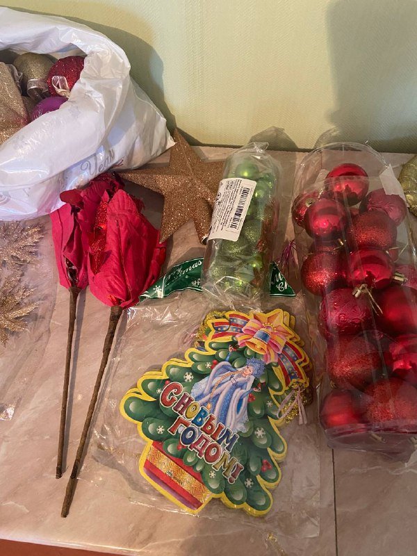 гирлянды и новогодние украшения 4