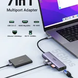 UGREEN USB-C хаб, 7 в 1 4