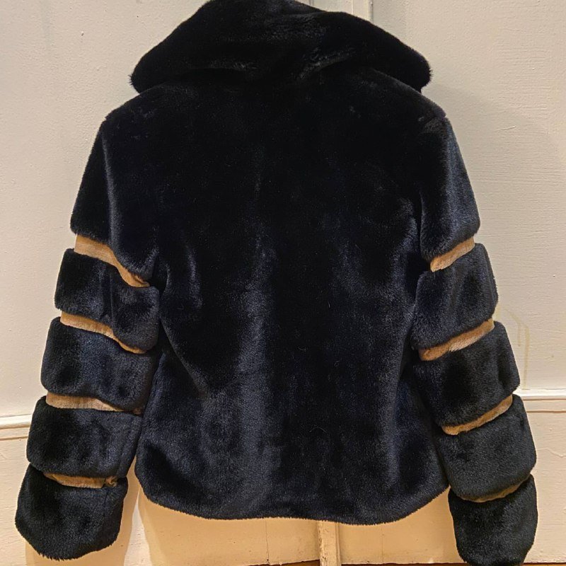 Шуба искусственный мех размер S 3