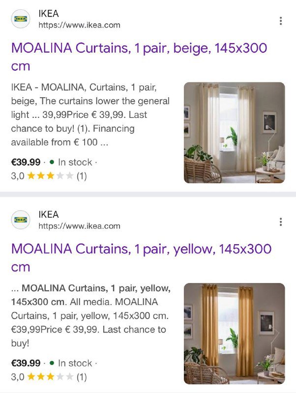 Шторы IKEA moalina белые плотные 2