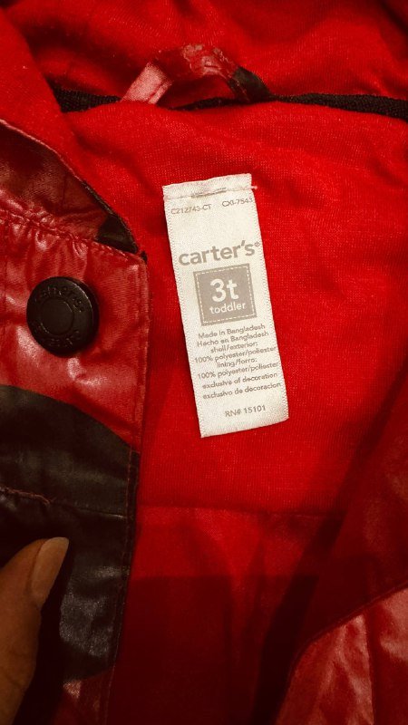 Курточка мембранная, дождевик Carter’s, резиновые сапожки 6