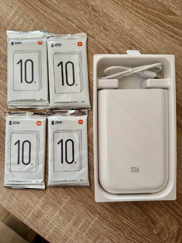 Портативный фотопринтер Xiaomi Mi Portable Photo Printer 2