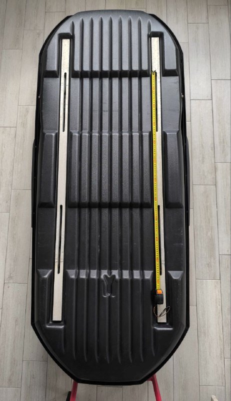 Автобокс кофр Saturn 520 литров черный матовый 3