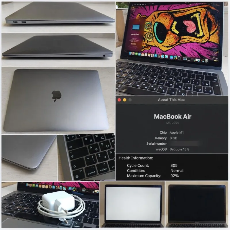 MacBook Air M1 8/256