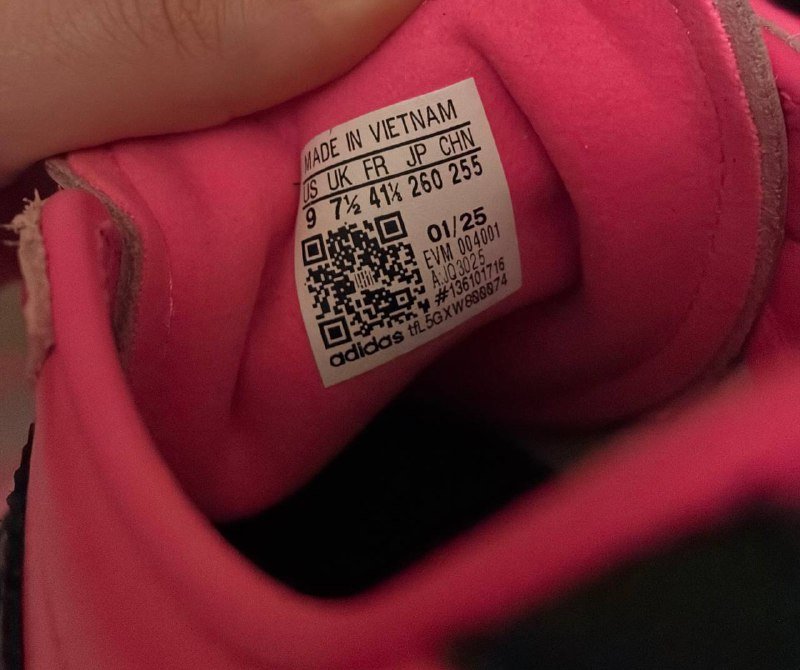 Женские кроссовки Adidas Tokyo ярко-розовые, размер 41⅓ 3