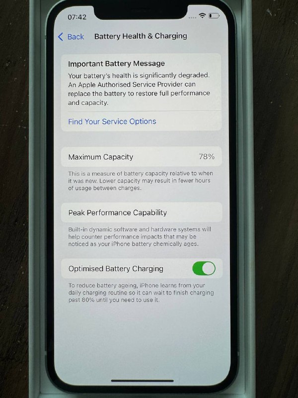 iPhone 12 зелёный 64GB 4