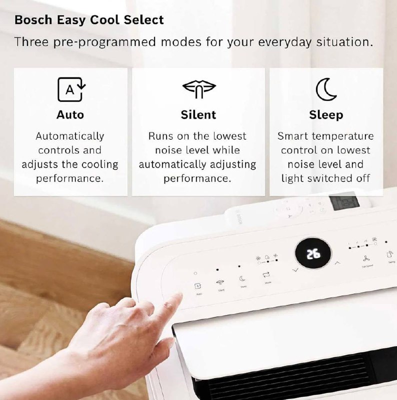 Мобильный кондиционер Bosch Cool 2000 3-в-1 8