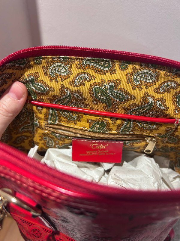 Итальянская сумка из натуральной кожи ручной работы 3