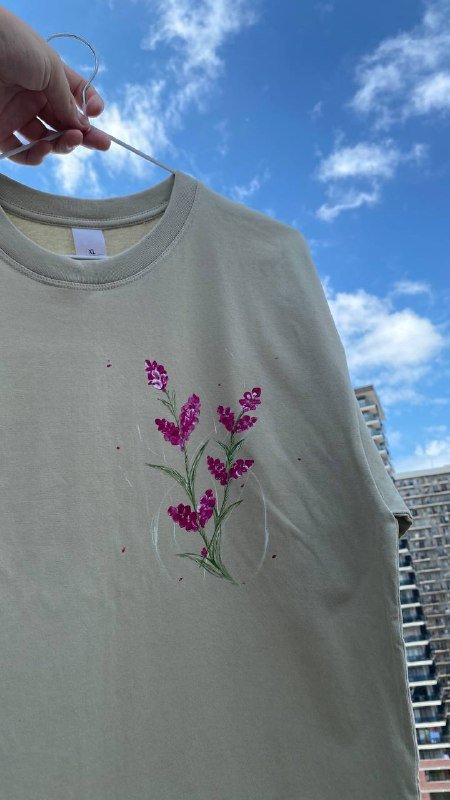 светло-зеленая оверсайз футболка 2