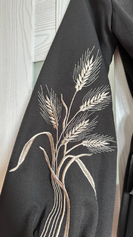 Платье в украинском стиле на запах 4