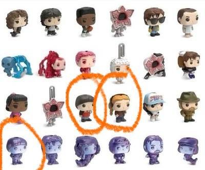 Фигурки киндеры Stranger Things 2