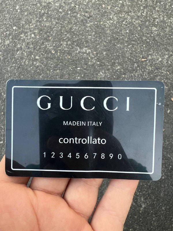 Карта Gucci Controllato 2