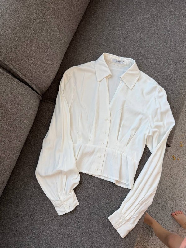 Белые рубашки, блузки Zara S, новая блузка 34 3